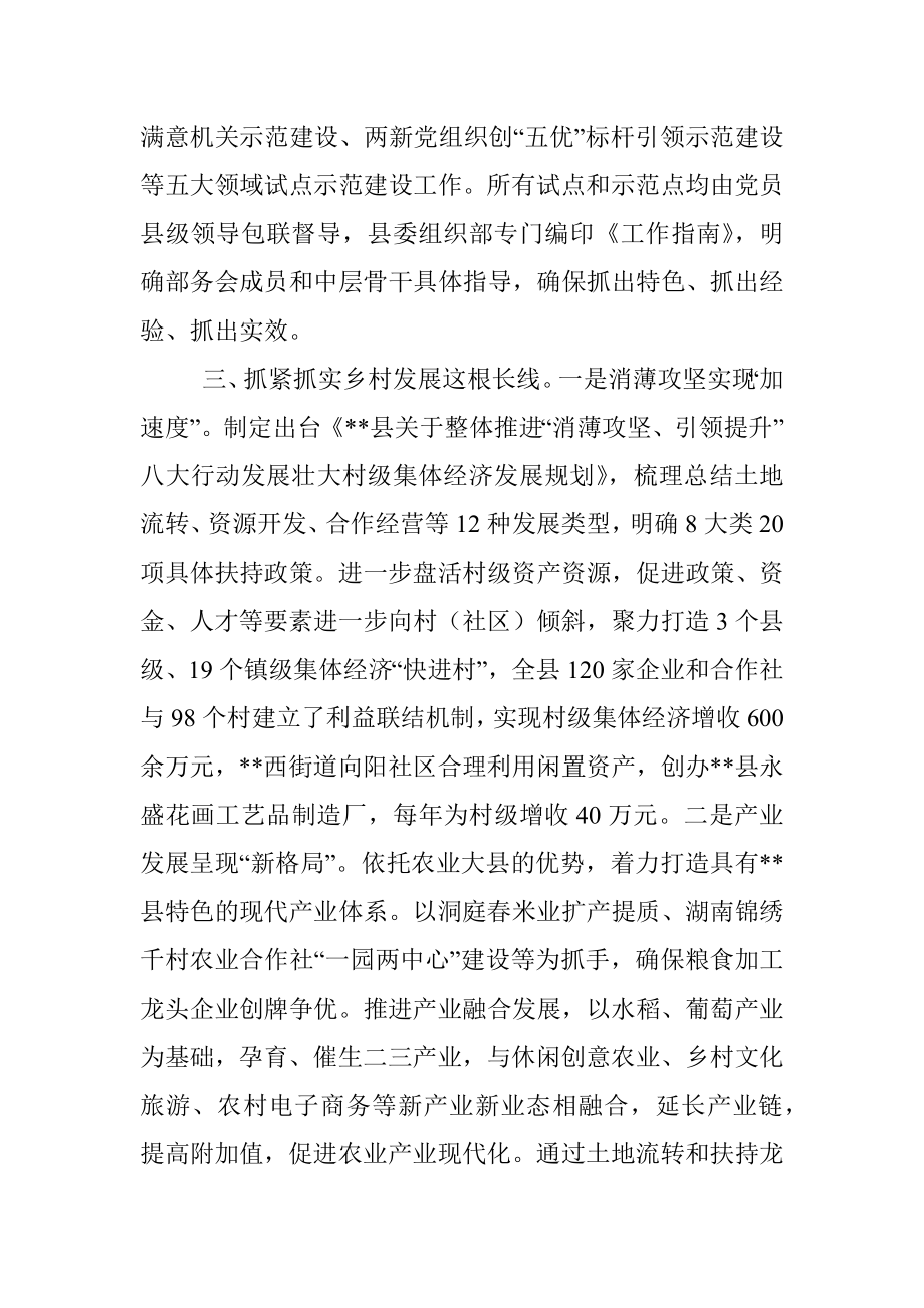 某县抓党建促乡村振兴工作经验交流材料.docx_第3页