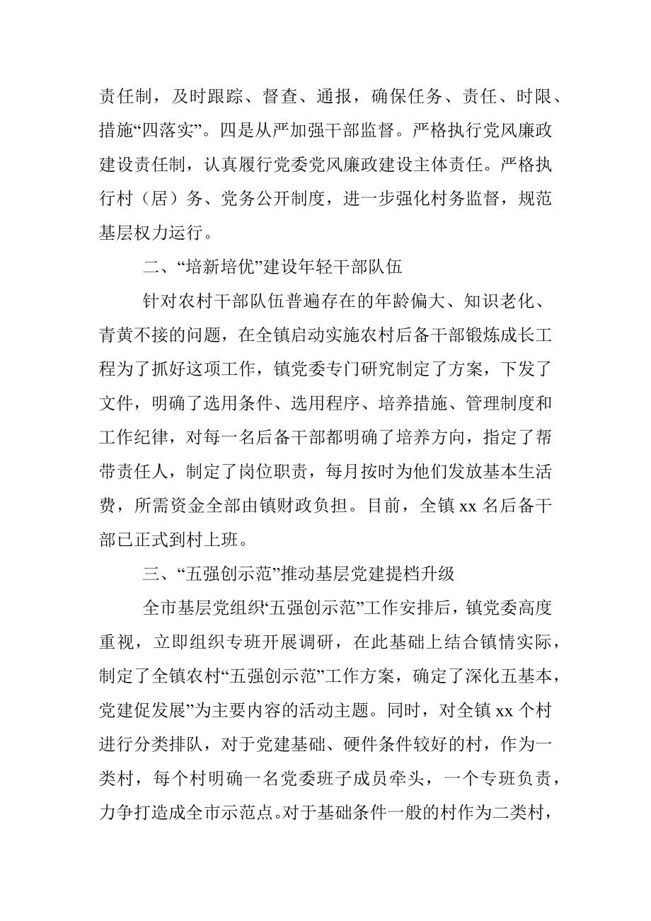 X镇党委党建工作特色亮点总结.docx_第2页