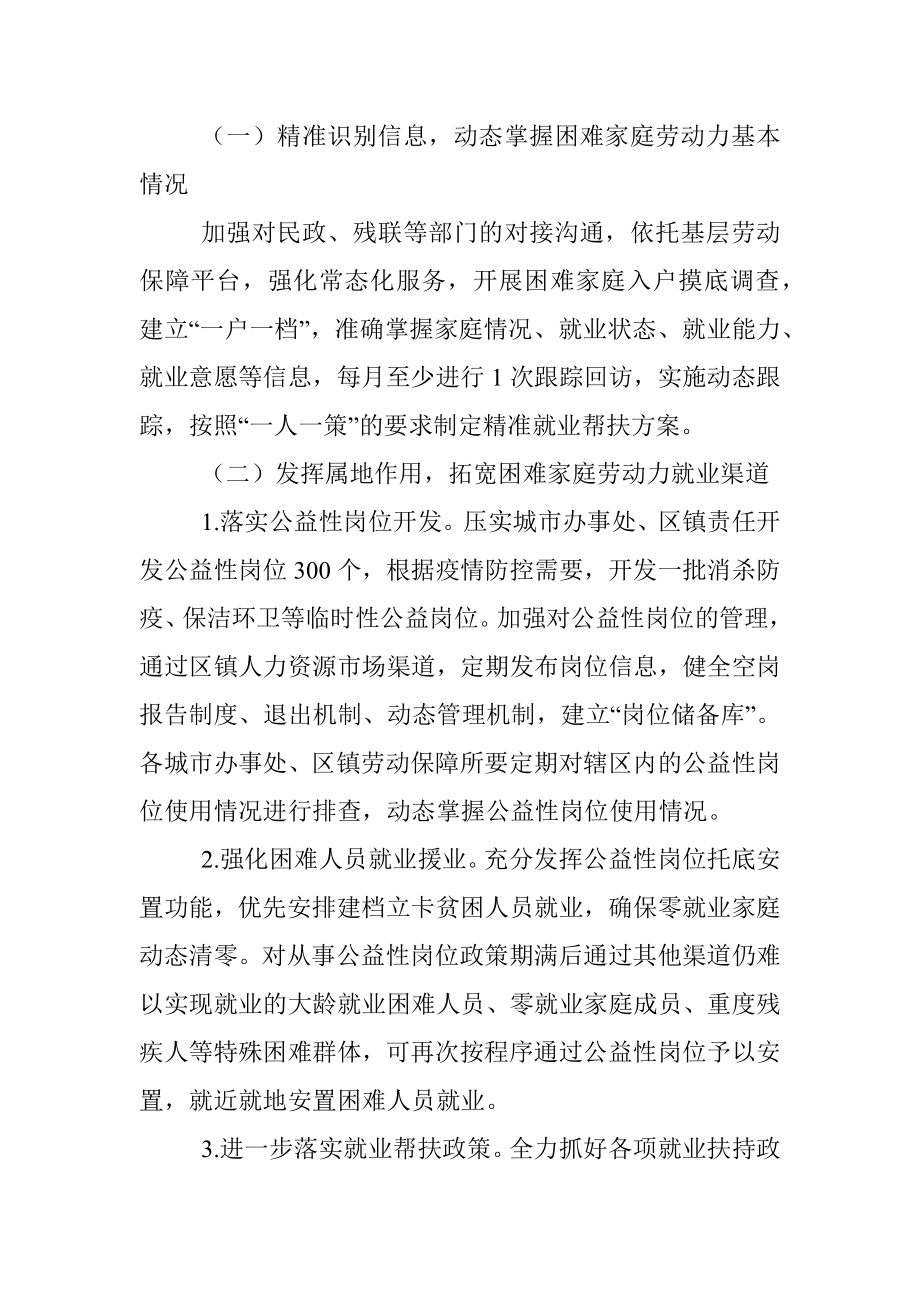 XX市就业精准扶贫工作方案.docx_第2页