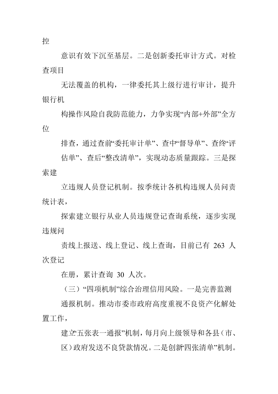 丽水银行业金融风险防控工作措施和成效_转换.docx_第3页