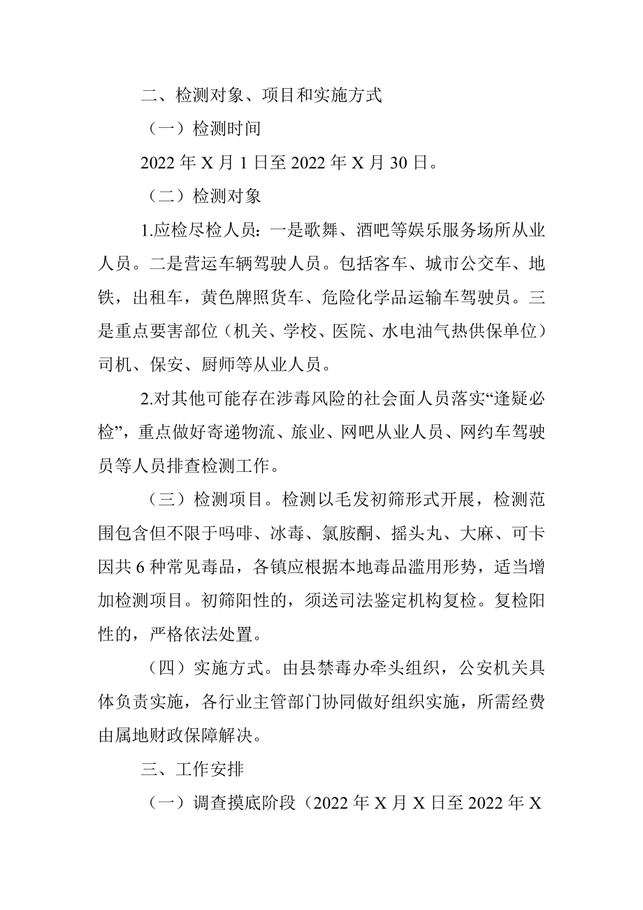 XX县“应检尽检”禁毒攻坚会战工作方案.docx_第2页