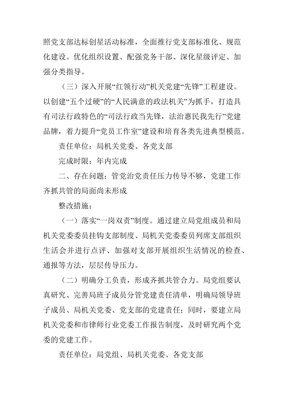 党组织书记抓基层党建述职评议有关问题整改落实方案.docx_第2页