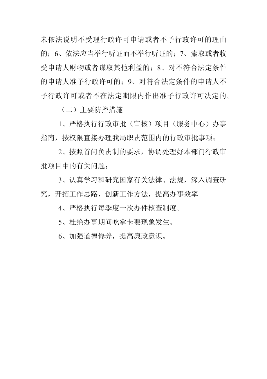 XX单位岗位廉政风险点及防控措施.docx_第3页