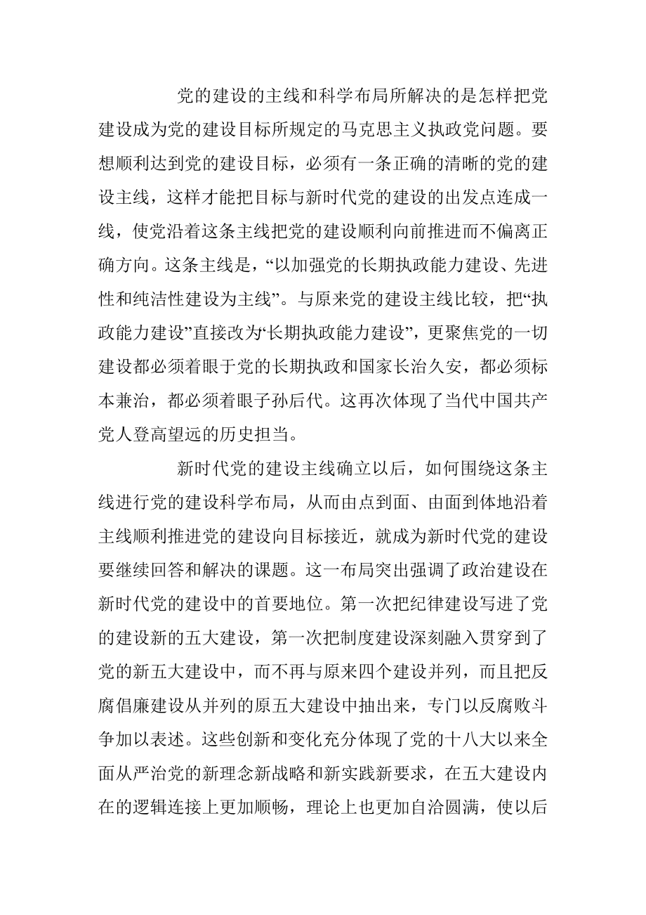 【心得体会】新时代党的建设和党的领导的创新与意义.docx_第2页