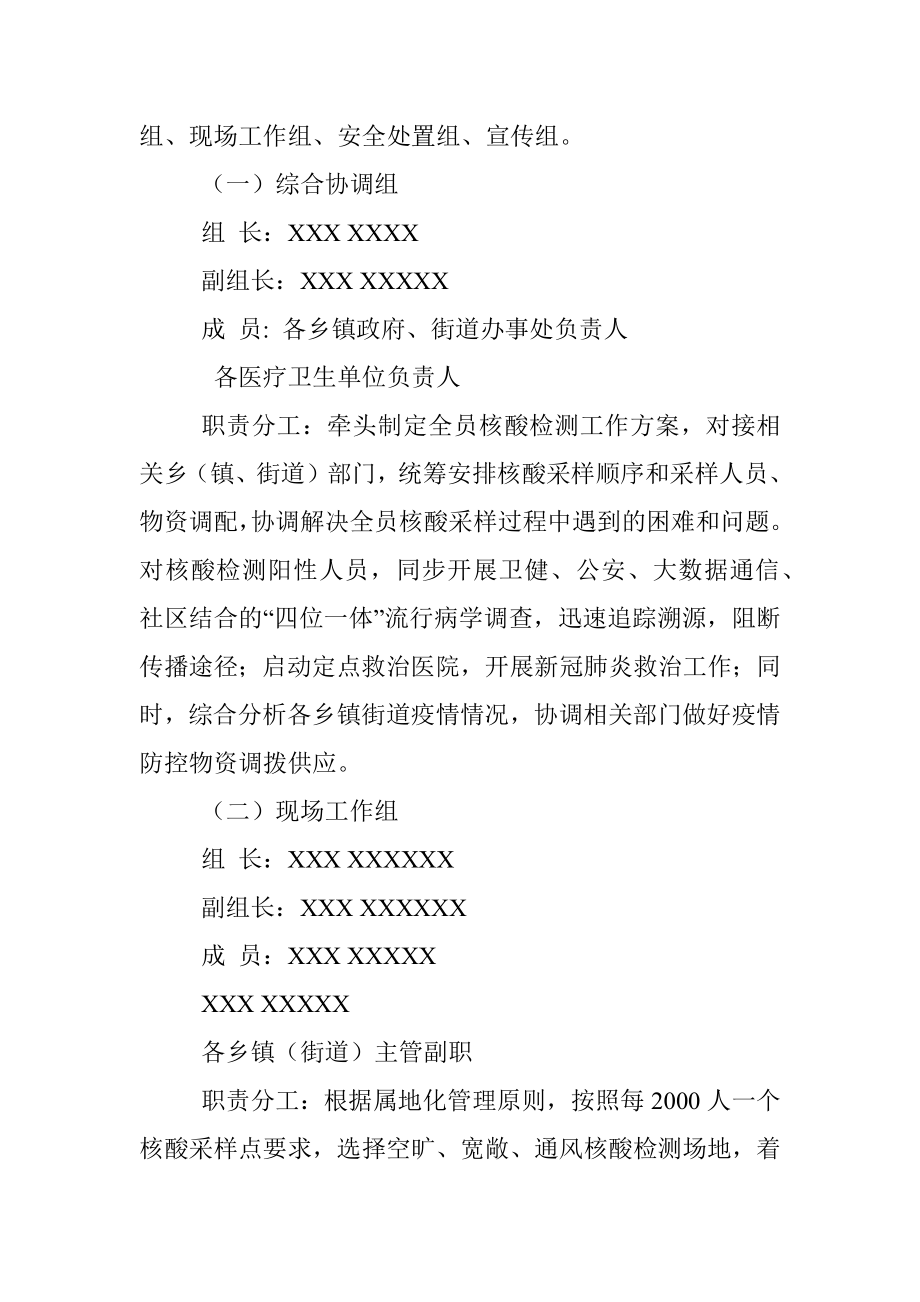 XX县第二轮全员核酸检测工作方案.docx_第2页