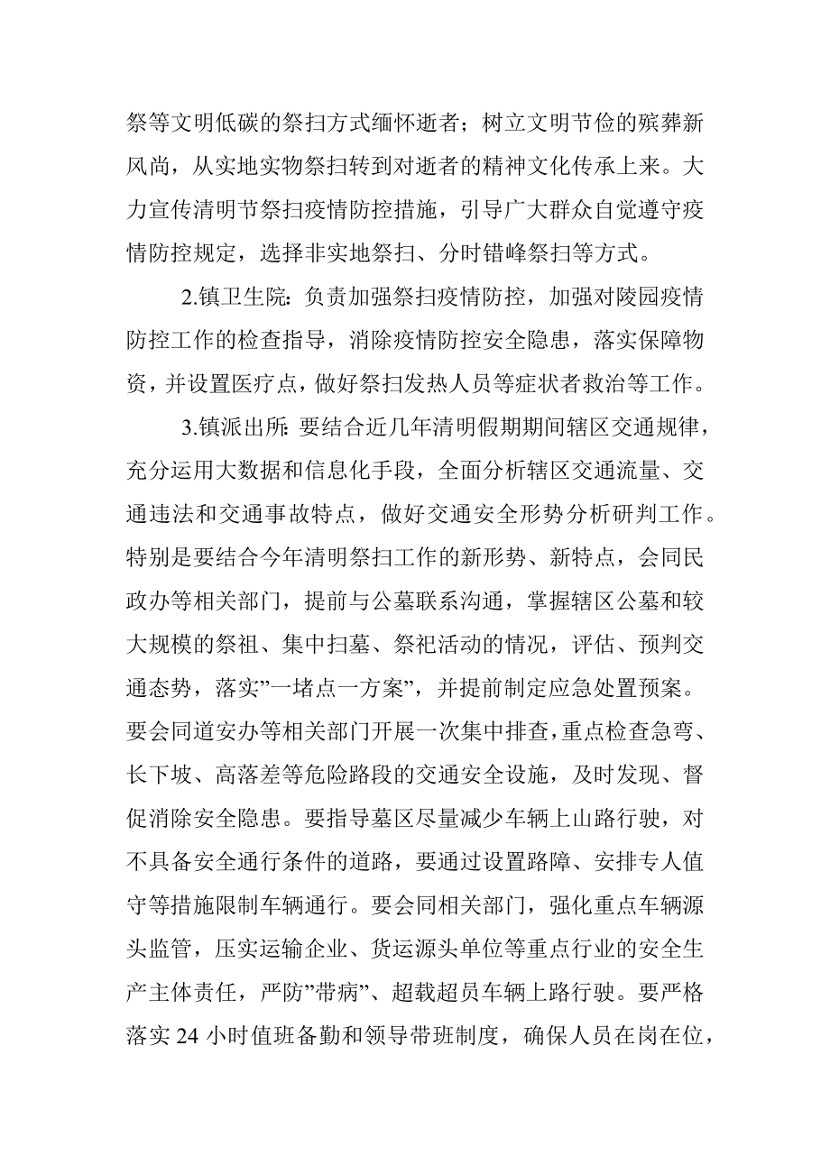 镇2022年清明节期间殡葬工作预案.docx_第2页