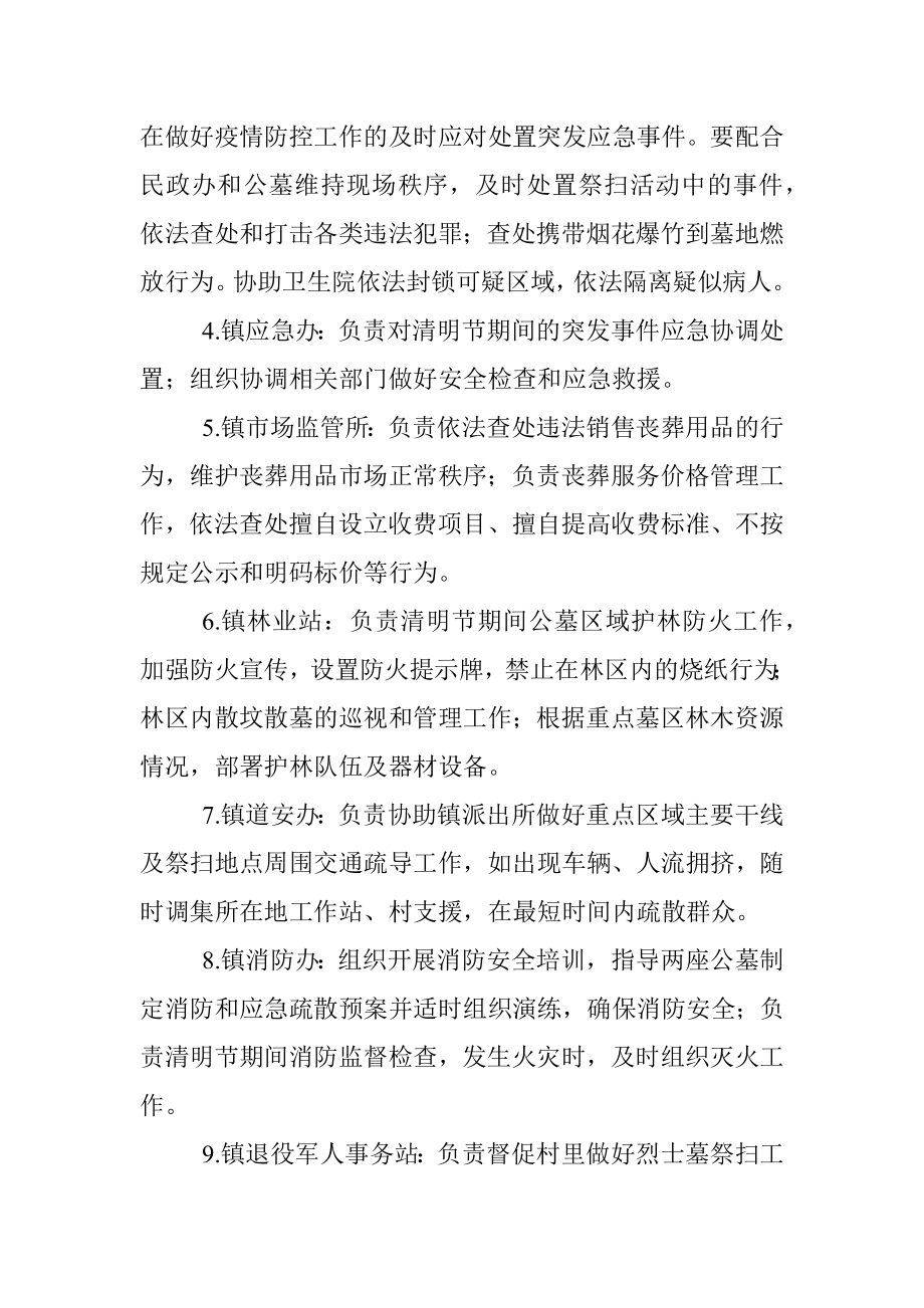 镇2022年清明节期间殡葬工作预案.docx_第3页