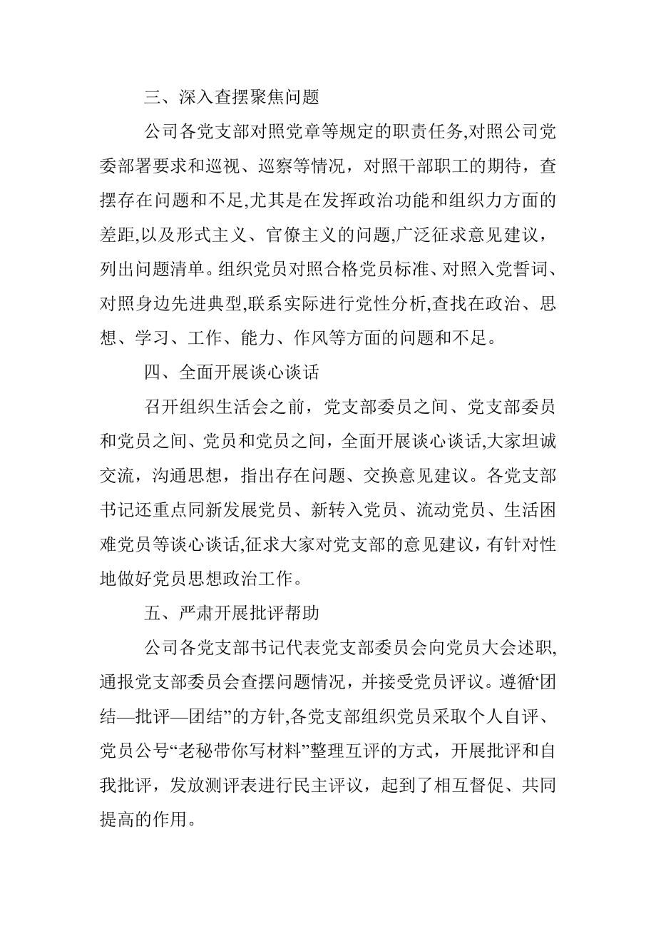 2020年度组织生活会和民主评议党员工作总结.docx_第2页