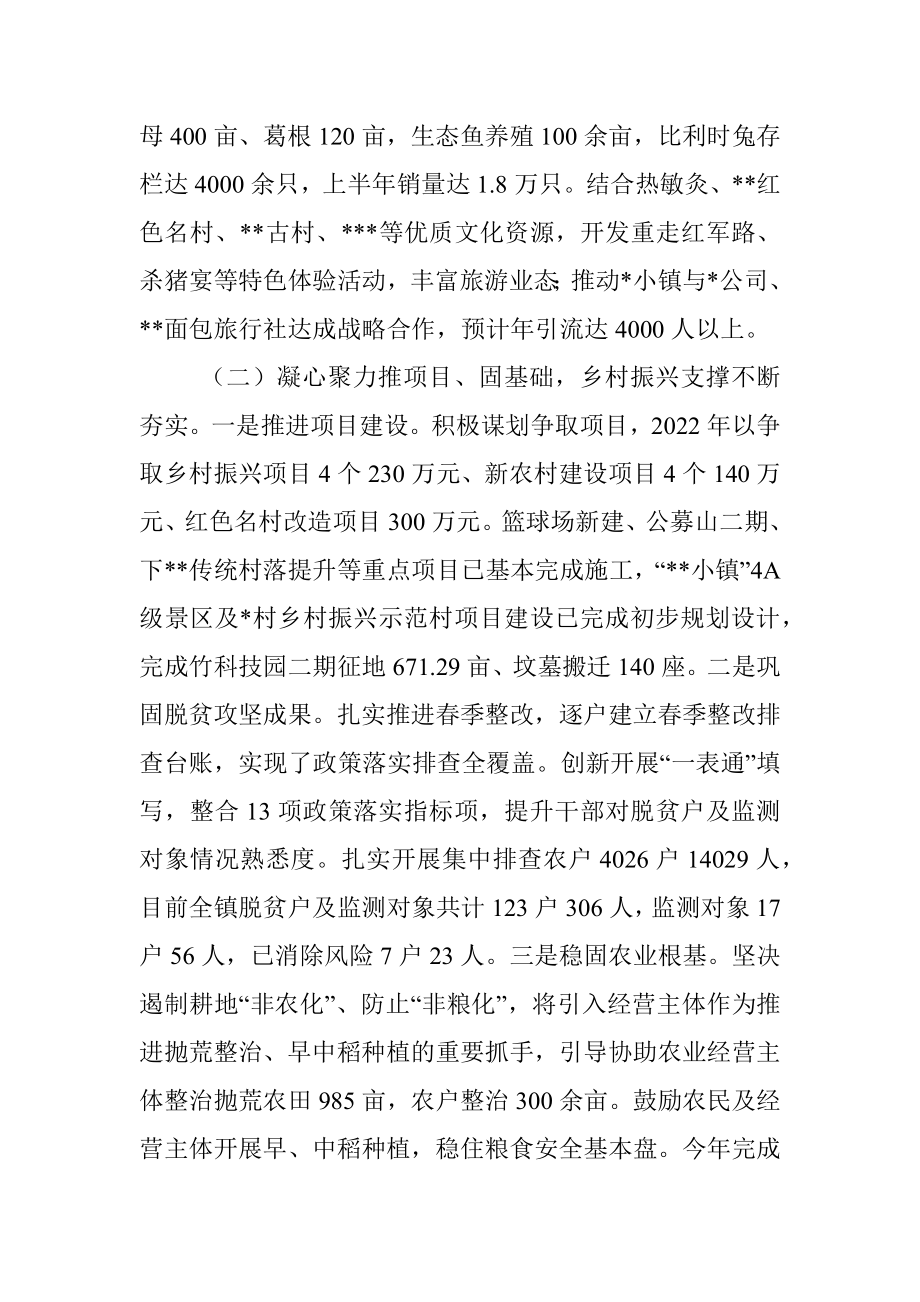 镇2022年上半年工作总结及下半年工作打算.docx_第2页