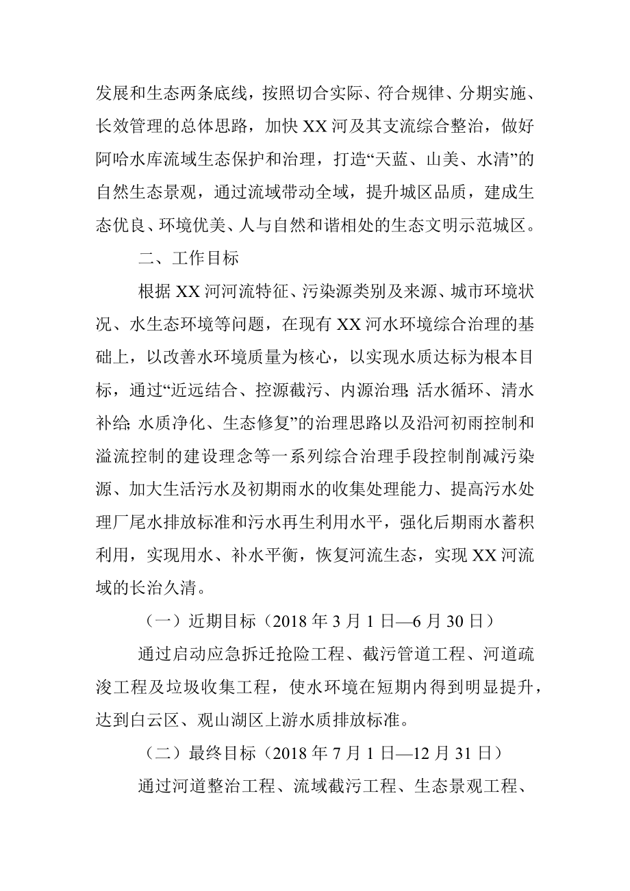 两办发文：污水治理攻坚应急抢险工作方案方案.docx_第2页