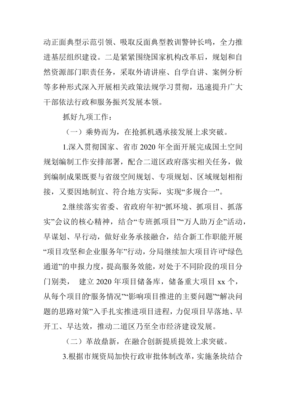 市规划和自然资源局分局2020年重点工作计划.docx_第2页