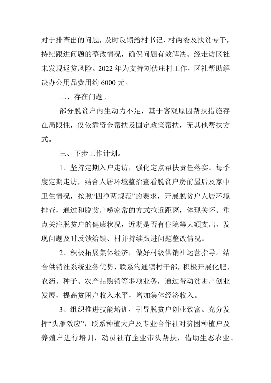 XX区供销社2022年扶贫工作总结（20221129）.docx_第3页