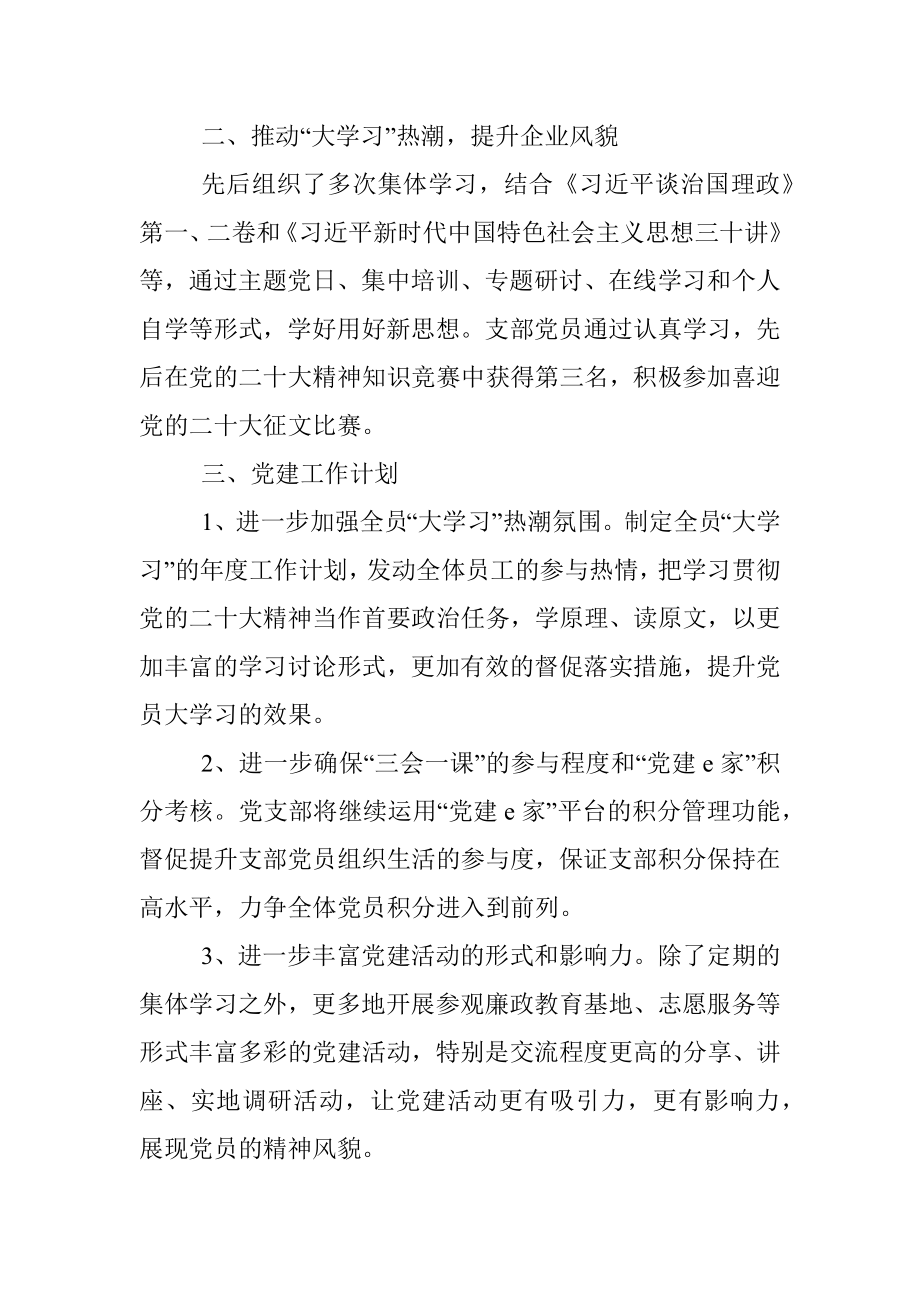 2022年公司党支部工作总结.docx_第3页