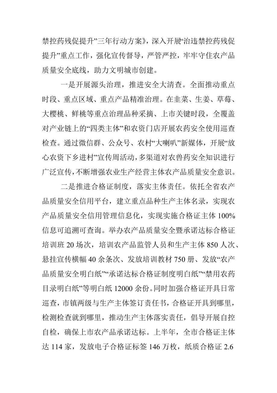 在全市文明典范城市创建专项整治行动会议上交流发言.docx_第3页