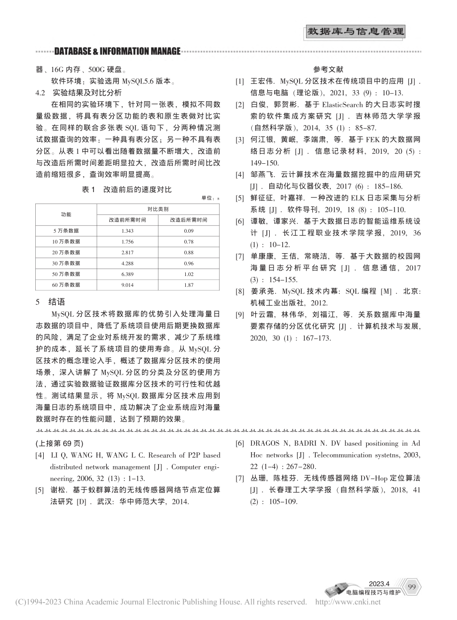 MySQL分区技术在海量系统日志中的应用_陈江.pdf_第3页