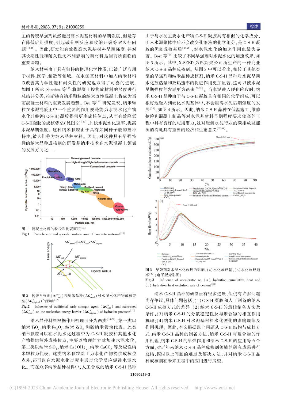 C-S-H纳米晶种及其对水泥水化硬化的促进作用综述_唐芮枫.pdf_第2页