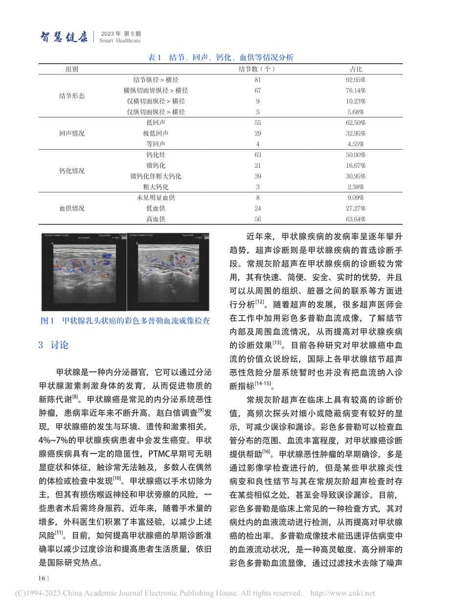 常规灰阶超声联合彩色多普勒...微小乳头状癌的诊断价值分析_陆泉宏.pdf_第3页