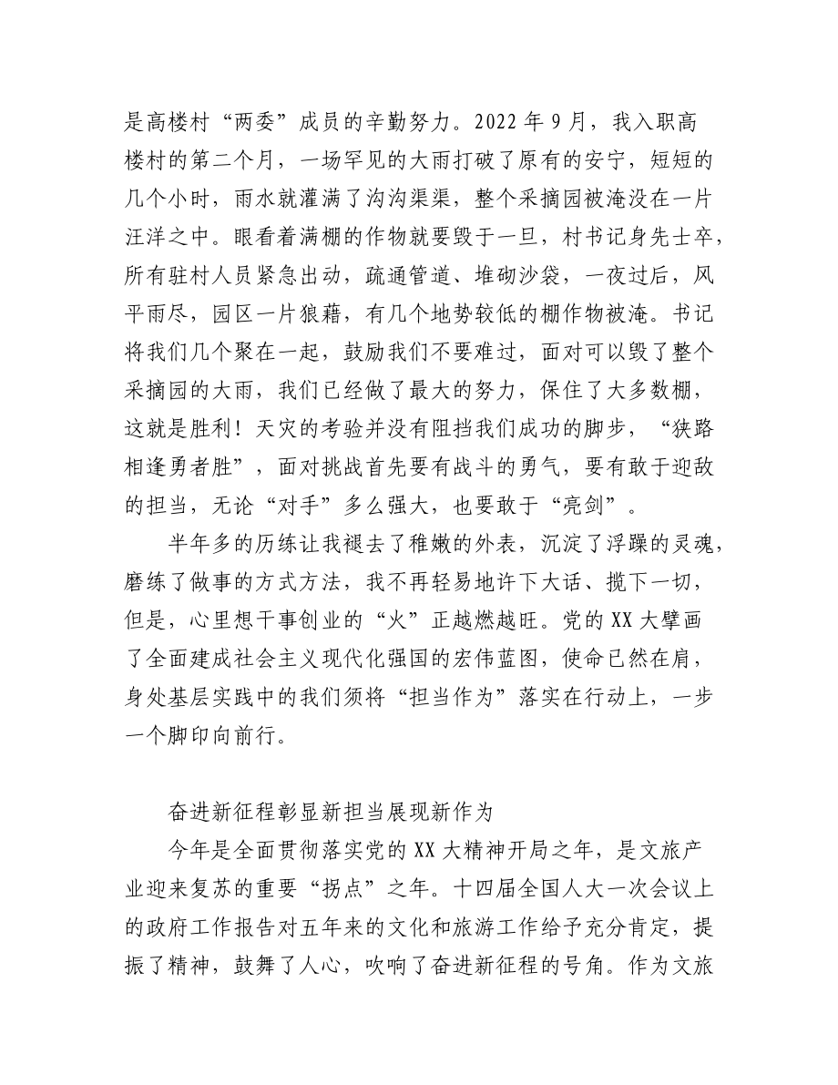 2023年(2篇)“学习两会精神践行青年担当”主题征文.docx_第3页