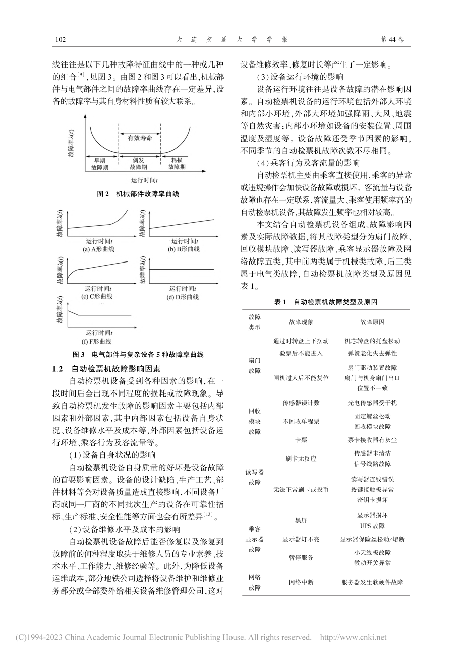 地铁自动检票机故障分析及可靠性研究_徐余明.pdf_第2页