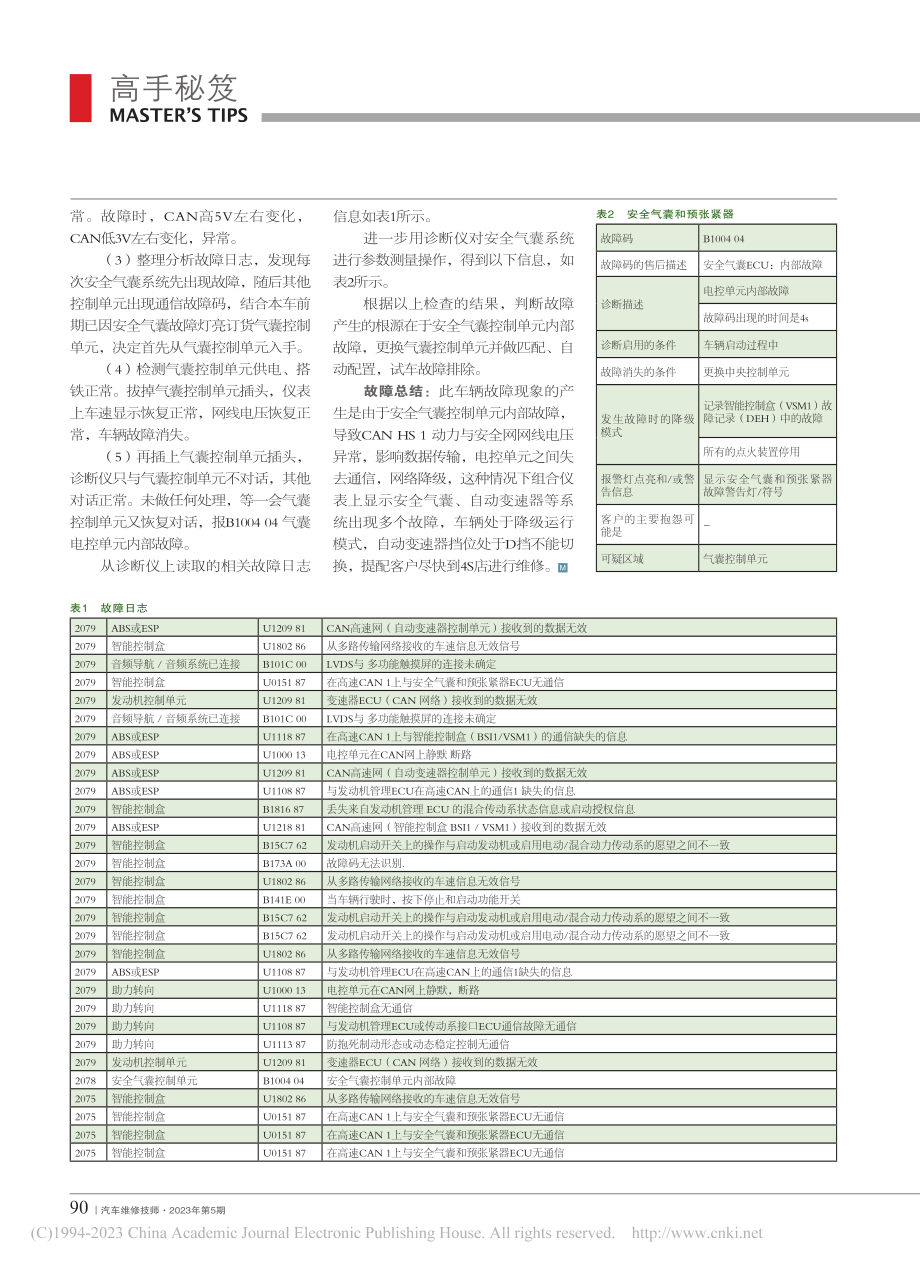 东风雪铁龙凡尔赛C5_X间歇性网络故障_庄宇鹏.pdf_第3页