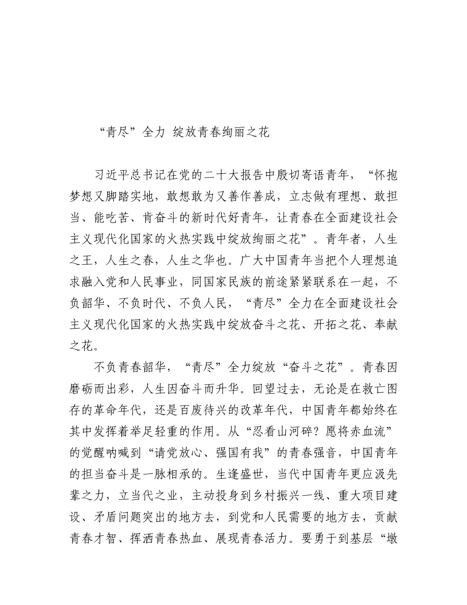 2023年（75篇）学习贯彻党的二十大精神主题征文汇编.docx_第3页