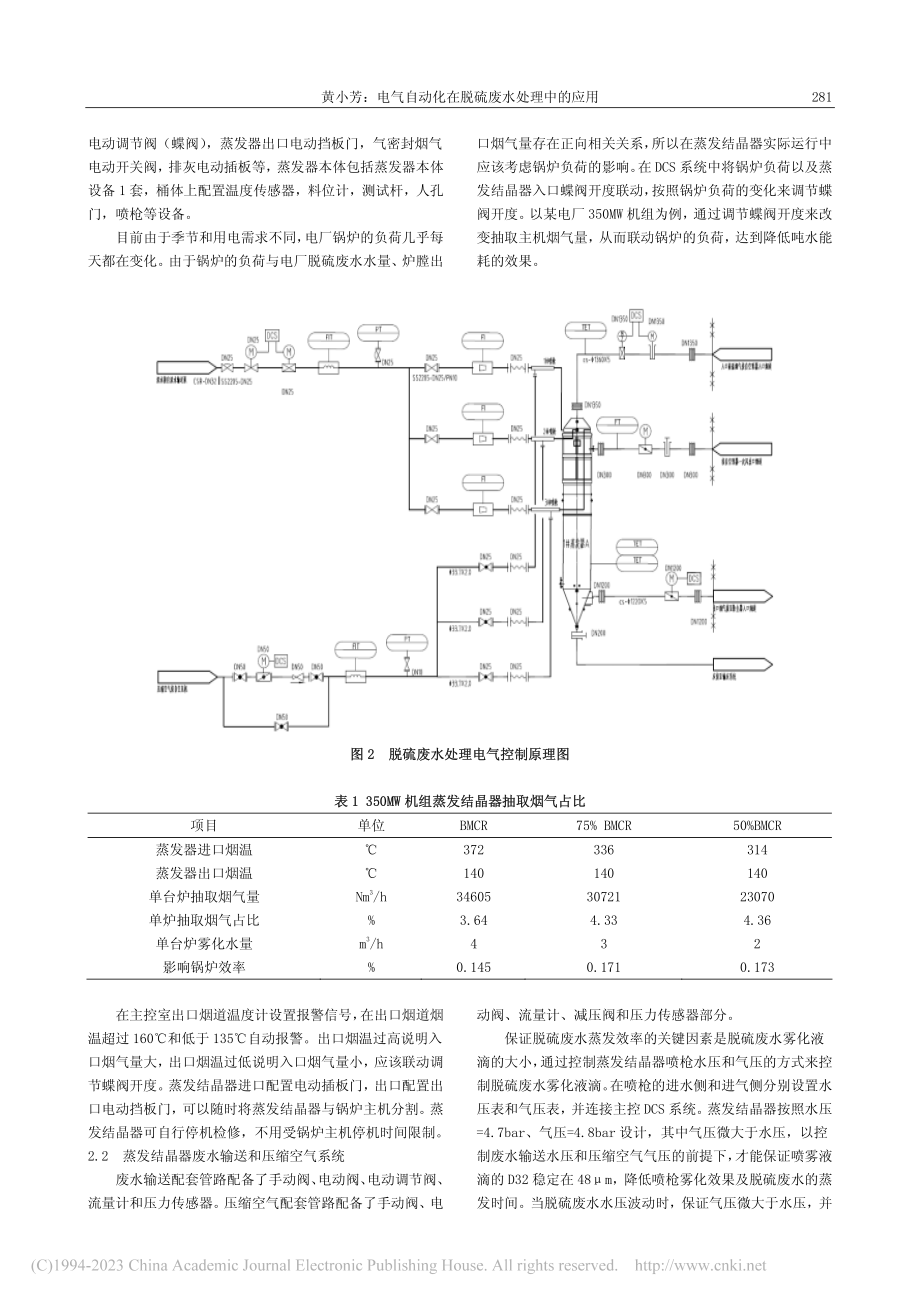 电气自动化在脱硫废水处理中的应用_黄小芳.pdf_第2页