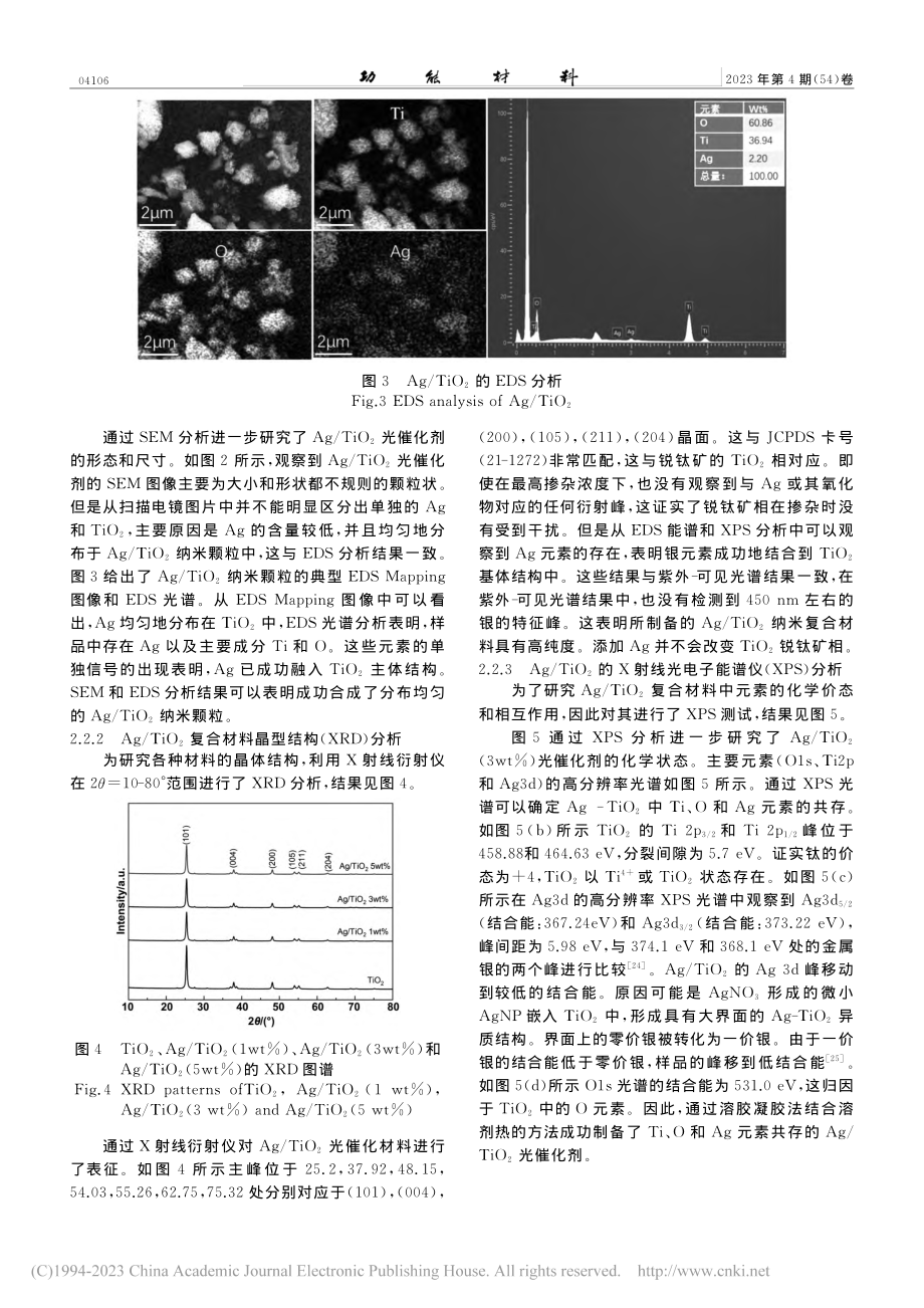 Ag_TiO_2复合物的低温合成及其光催化性能研究_范顶.pdf_第3页