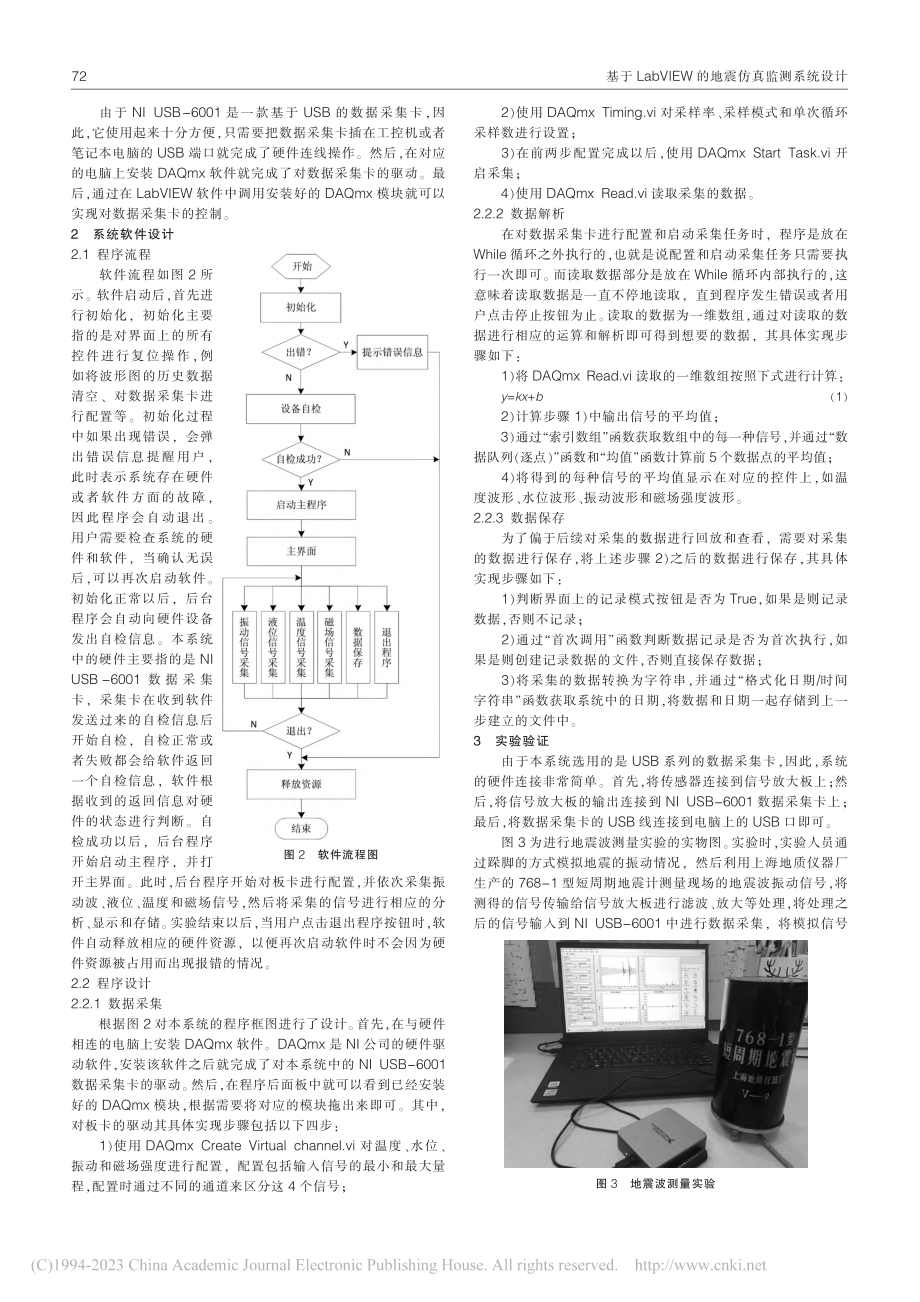 基于LabVIEW的地震仿真监测系统设计_魏薇.pdf_第2页