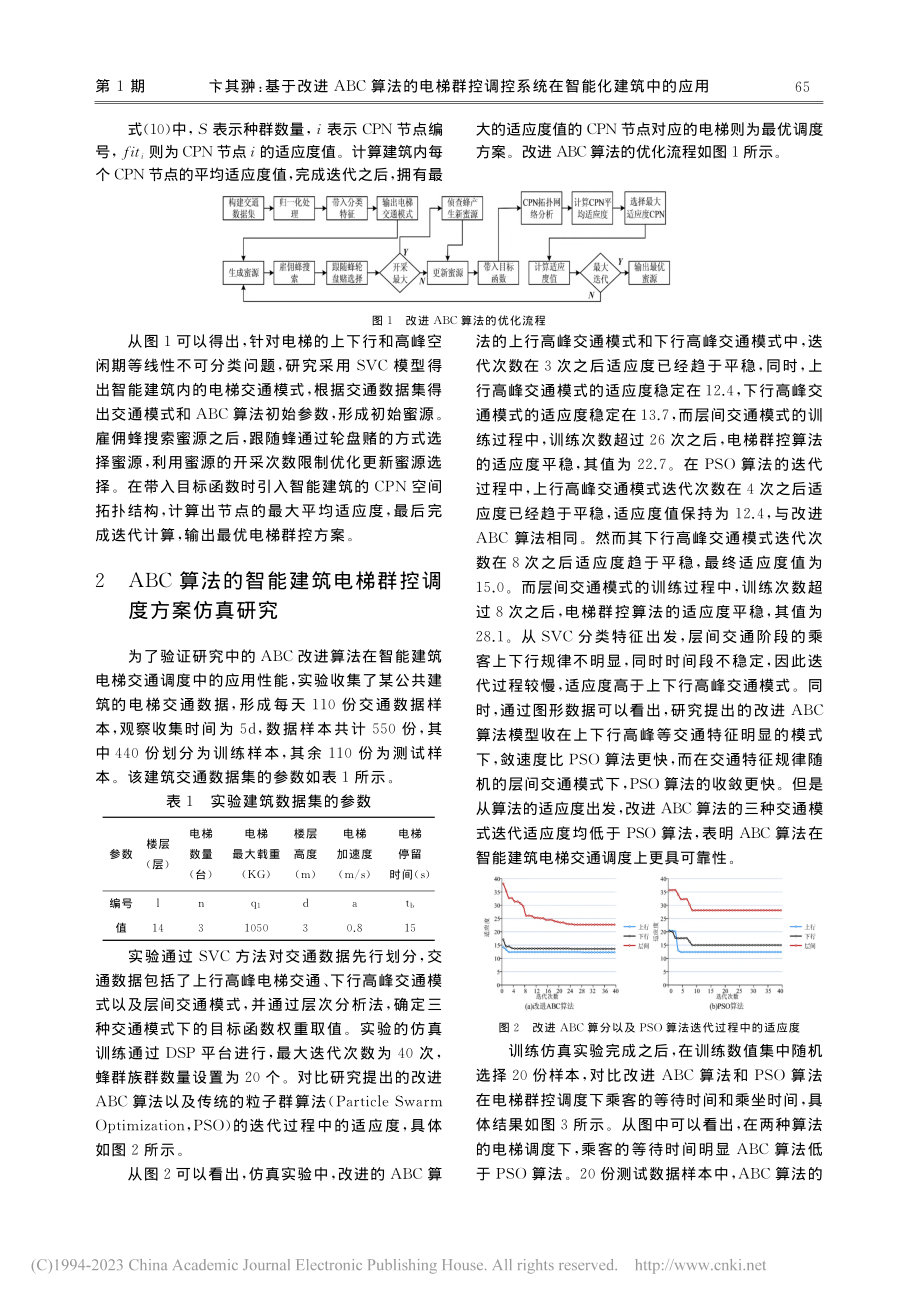 基于改进ABC算法的电梯群...控系统在智能化建筑中的应用_卞其翀.pdf_第3页