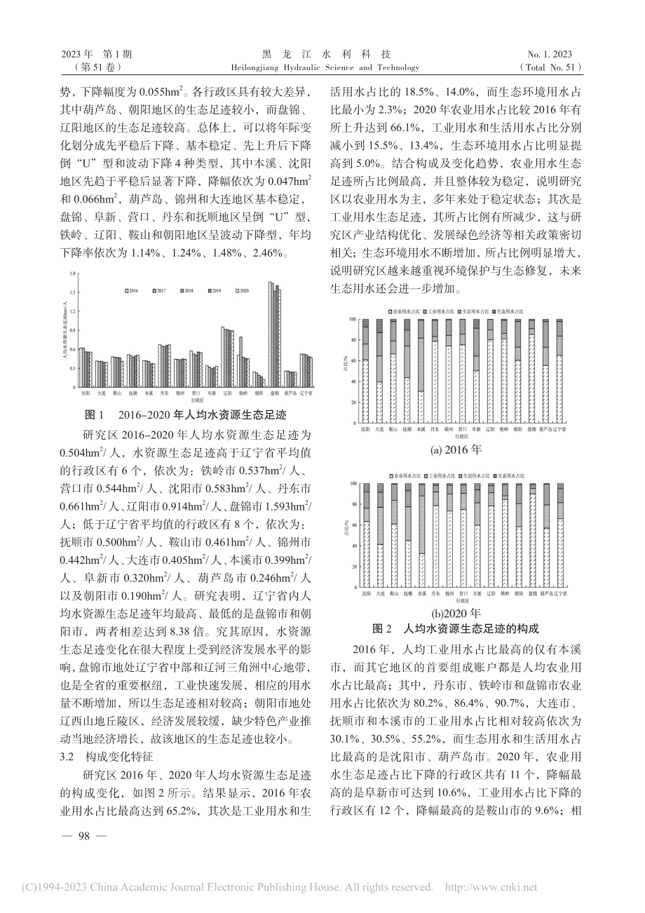 基于时空变化下的辽宁省水资源生态足迹研究_邱洋.pdf_第3页