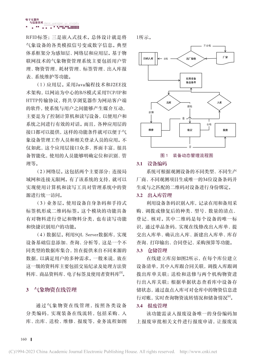 基于物联网技术的气象物资在线管理应用_张叶杰.pdf_第3页