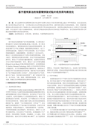 基于遗传算法的双悬臂拱架式贴片机负荷均衡优化_王睿妍.pdf