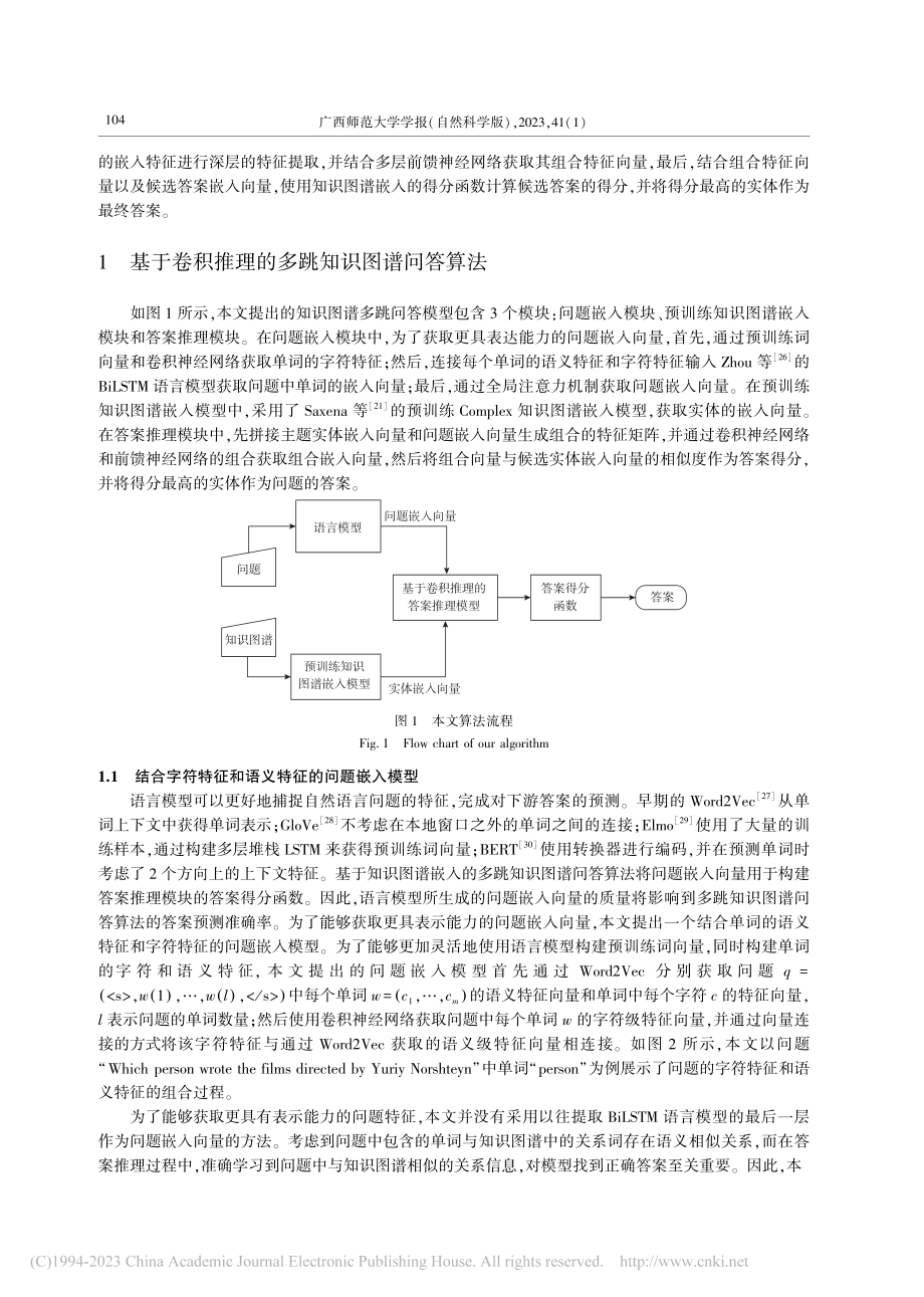 基于卷积推理的多跳知识图谱问答算法_潘海明.pdf_第3页