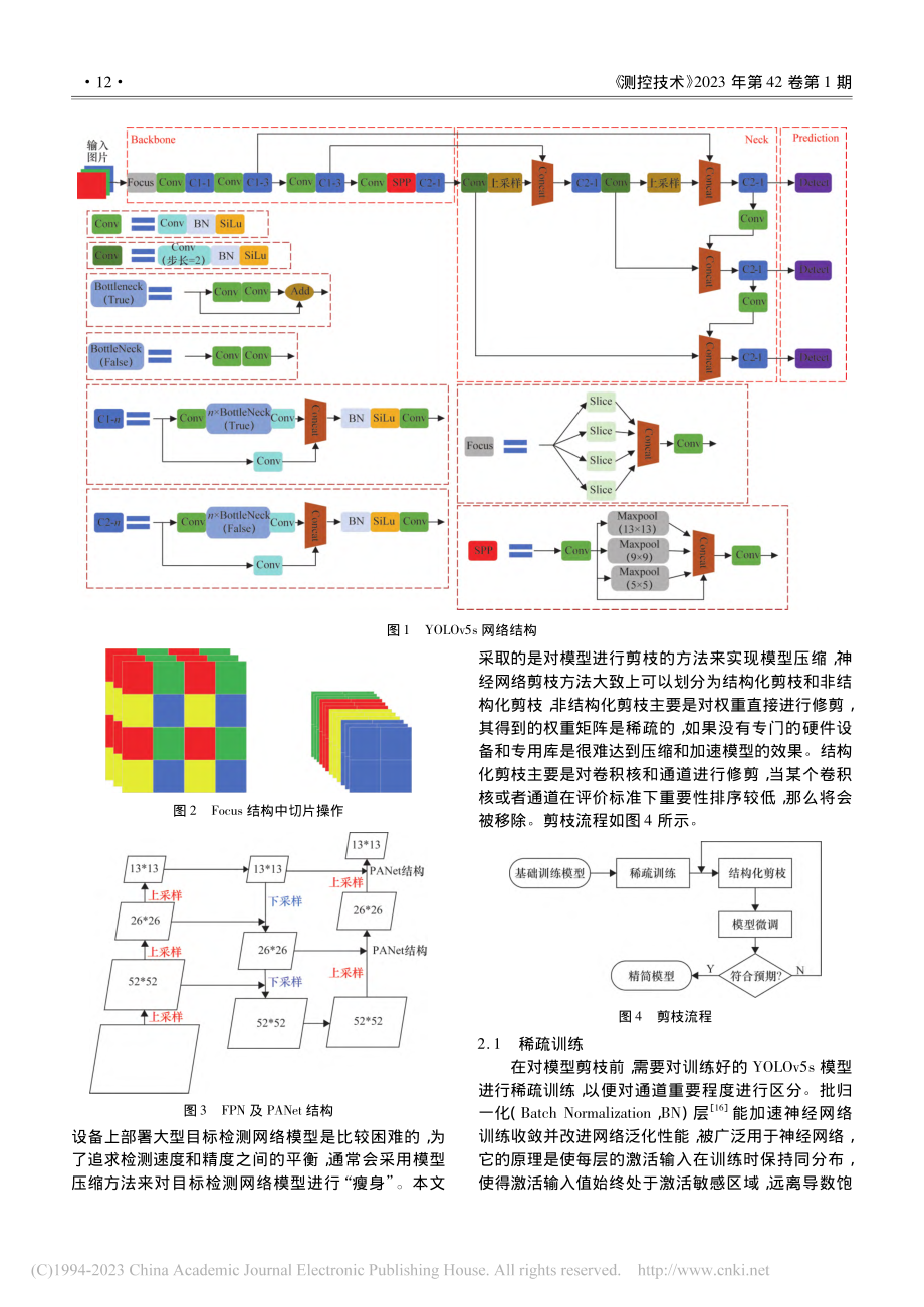 基于YOLOv5s剪枝模型的输电线路全景监测研究_闫彦辉.pdf_第3页