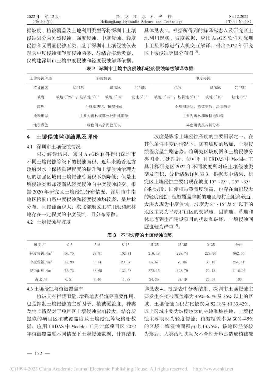 基于RS和GIS的深圳市土壤侵蚀监测_杨章泉.pdf_第3页