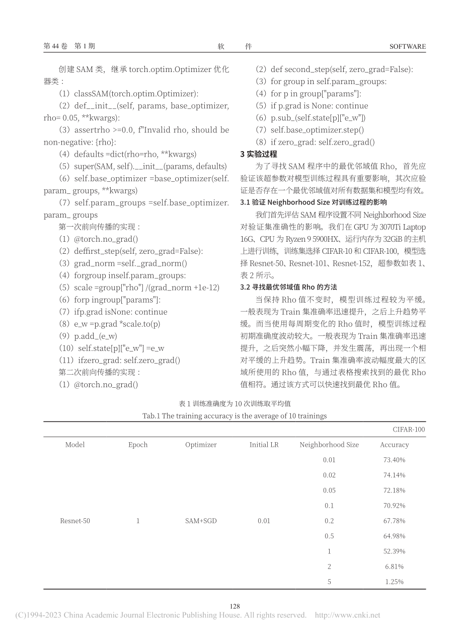 基于Sharpness-A...on程序的最优Rho值选择_沈奥然.pdf_第3页