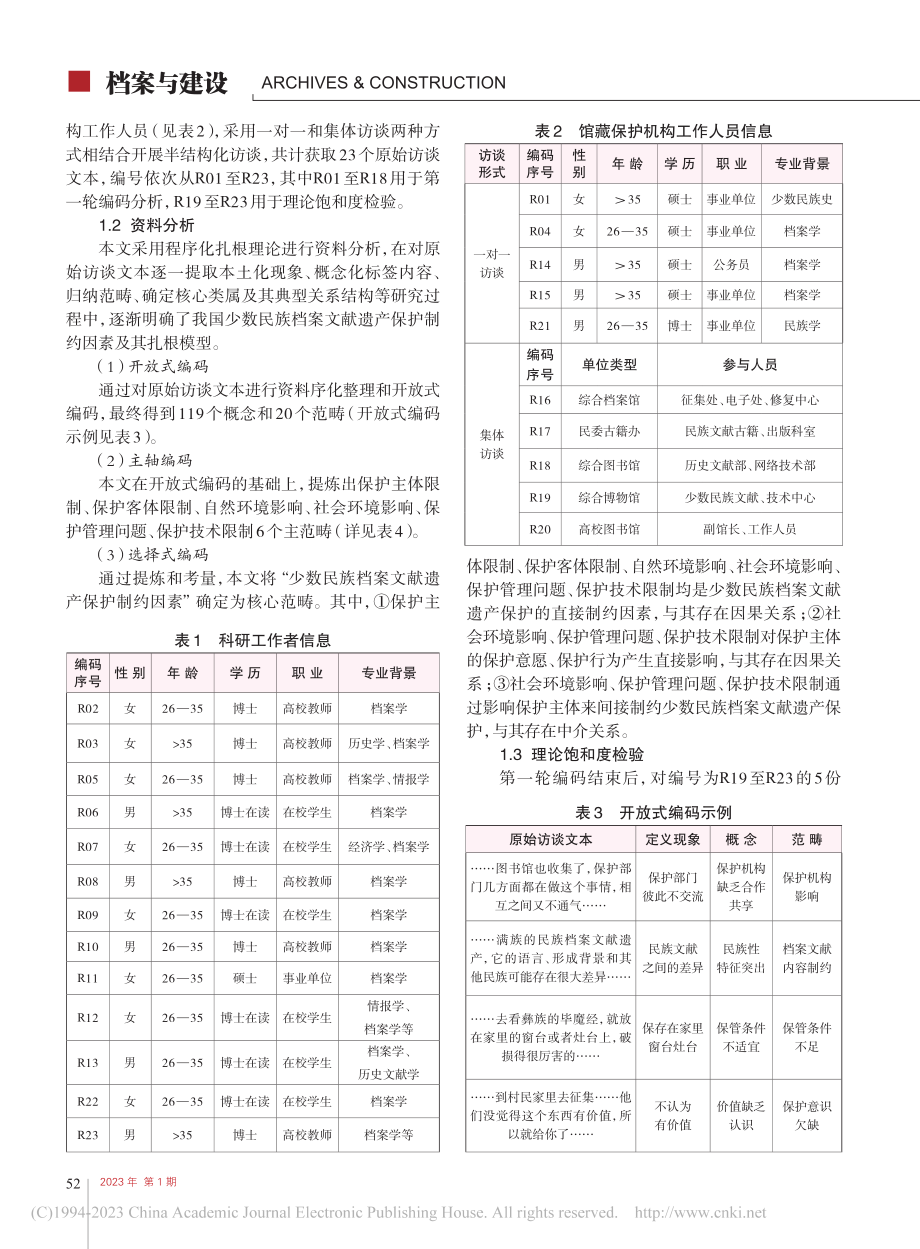 基于扎根理论的少数民族档案文献遗产保护制约因素研究_陈晋雯.pdf_第2页