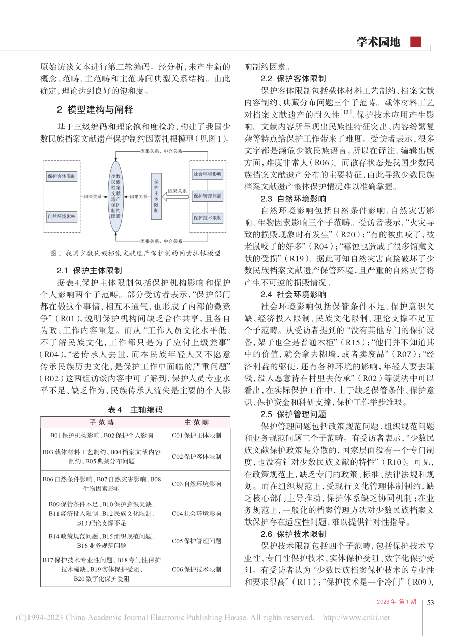 基于扎根理论的少数民族档案文献遗产保护制约因素研究_陈晋雯.pdf_第3页