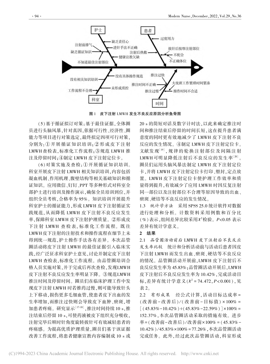 基于循证的品管圈活动在低分...注射不良反应发生率中的应用_潘雅琦.pdf_第3页