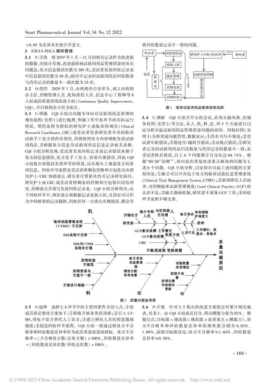 基于FOCUS-PDCA管...品管理效率与质量的实践应用_段舟萍.pdf_第2页