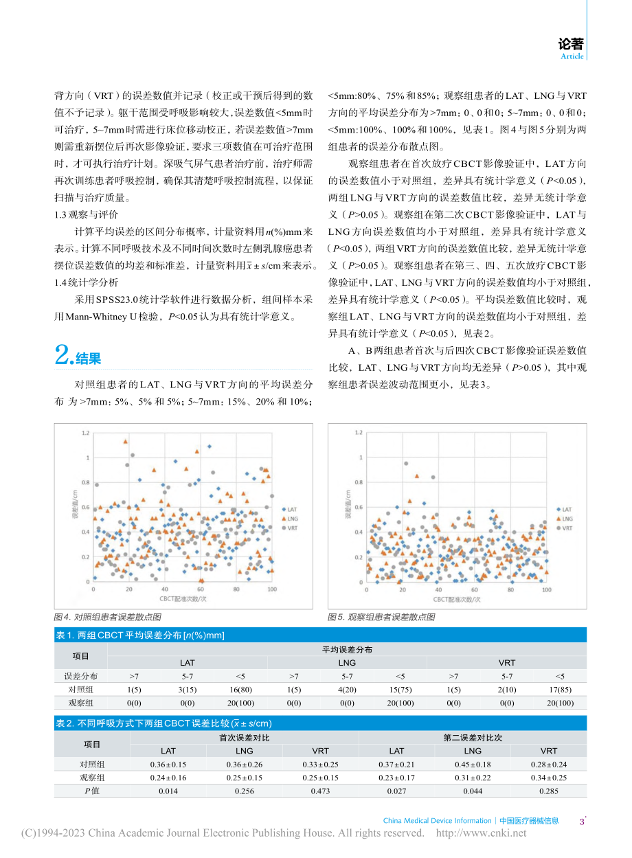 基于不同呼吸方式对左侧乳腺癌放疗摆位误差分析_李乾永.pdf_第3页