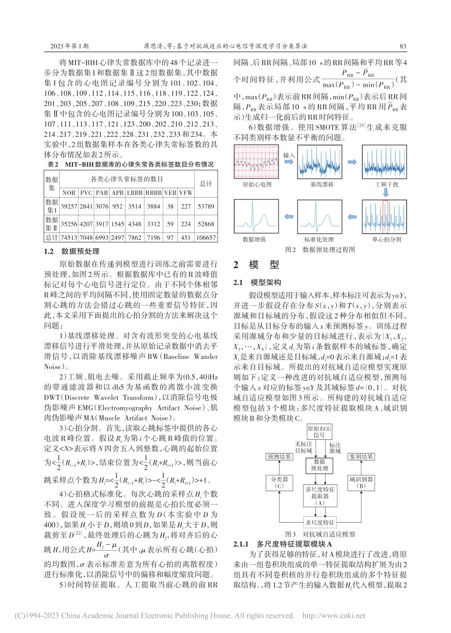 基于对抗域适应的心电信号深度学习分类算法_蒋思清.pdf_第3页