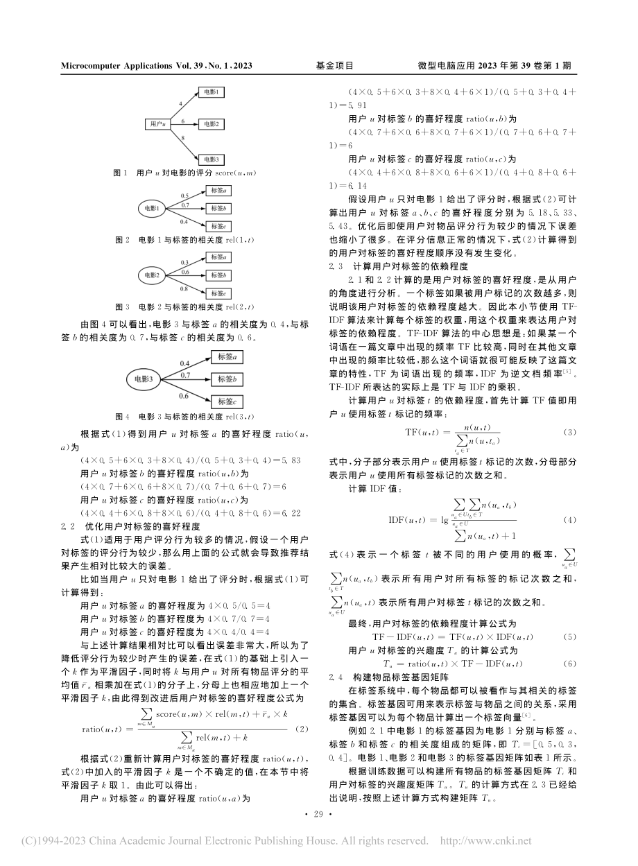 基于标签的电影推荐算法研究_张萌.pdf_第2页