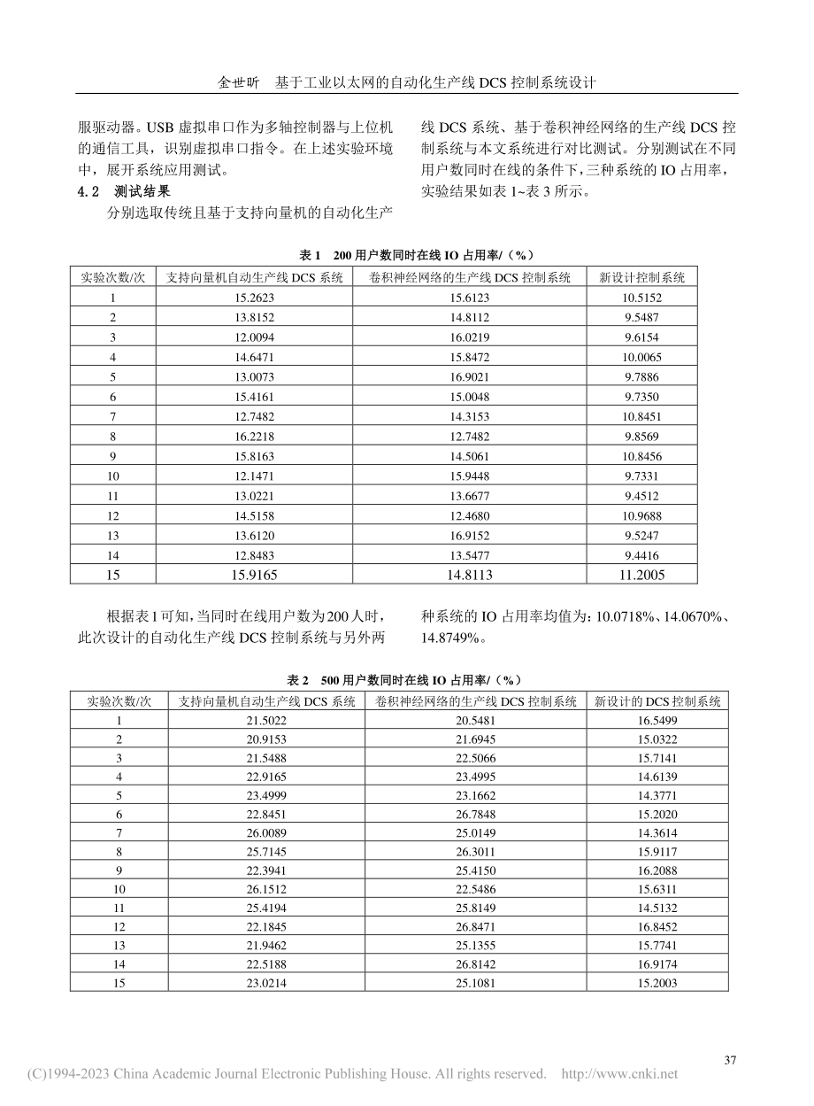 基于工业以太网的自动化生产线DCS控制系统设计_金世昕.pdf_第3页