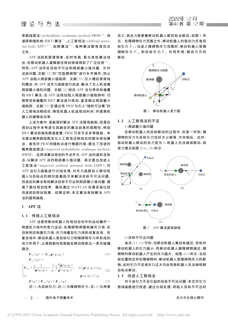 基于改进PRM和APF的移动机器人路径规划_林俊志.pdf_第2页