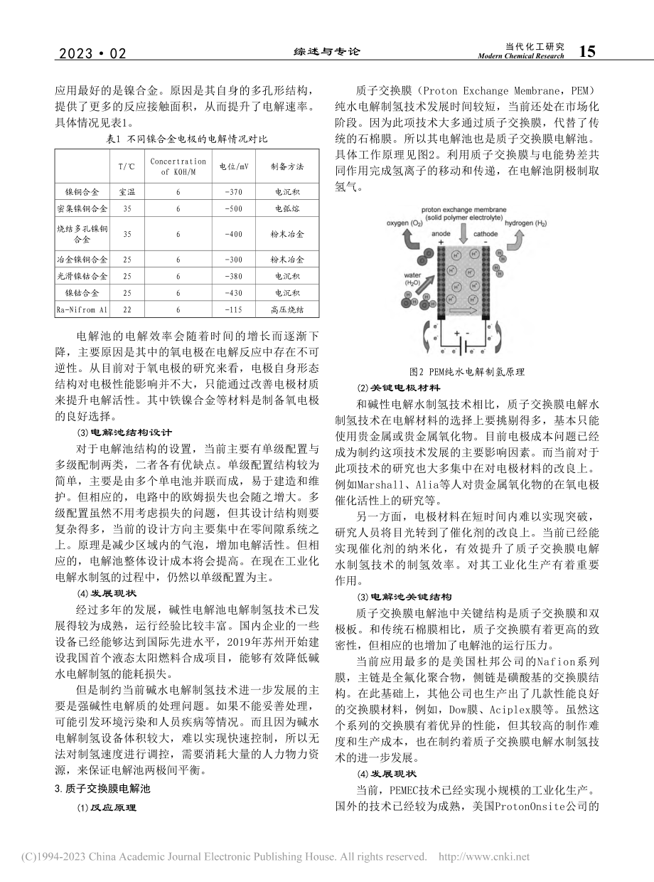 基于可再生能源水电解制氢技术发展概述_张琪.pdf_第2页