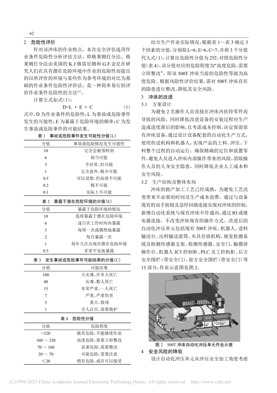 基于危险性评价500T冲床的安全分析与改进_吴领.pdf_第2页