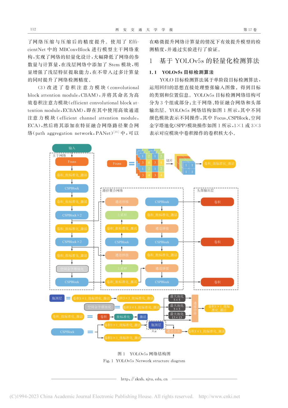 基于YOLOv5s的轻量化朱鹮检测算法研究_张凡.pdf_第3页