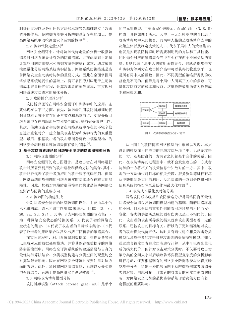 基于攻防博弈模型的网络安全测评与防御技术_陆晚成.pdf_第2页