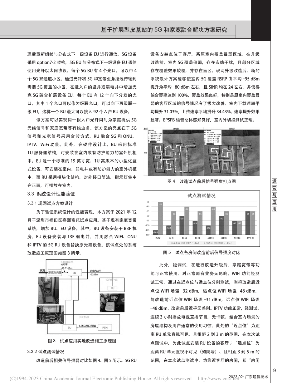 基于扩展型皮基站的5G和家宽融合解决方案研究_缪子晖.pdf_第3页